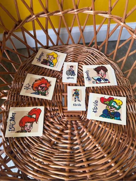 Burger king Other - 1990 Burger King kids club sticker set NEW vintage